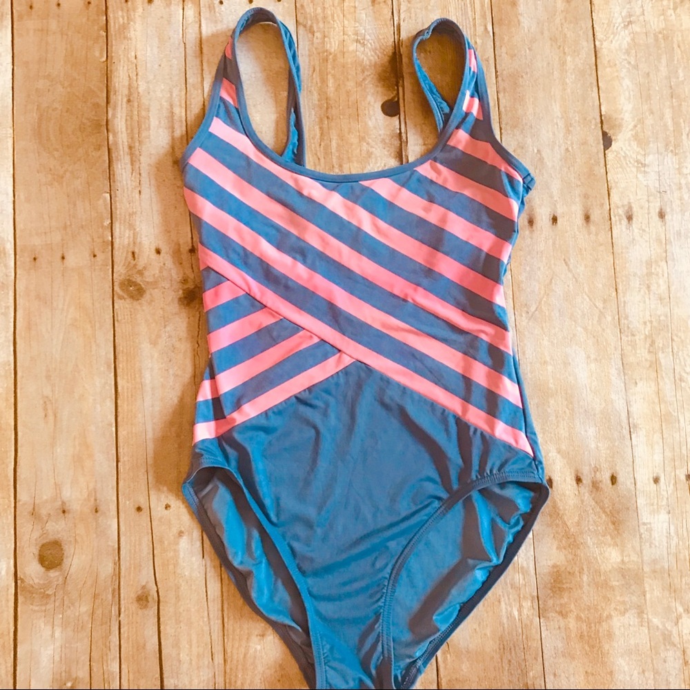 Retro DNKY one piece swimsuit